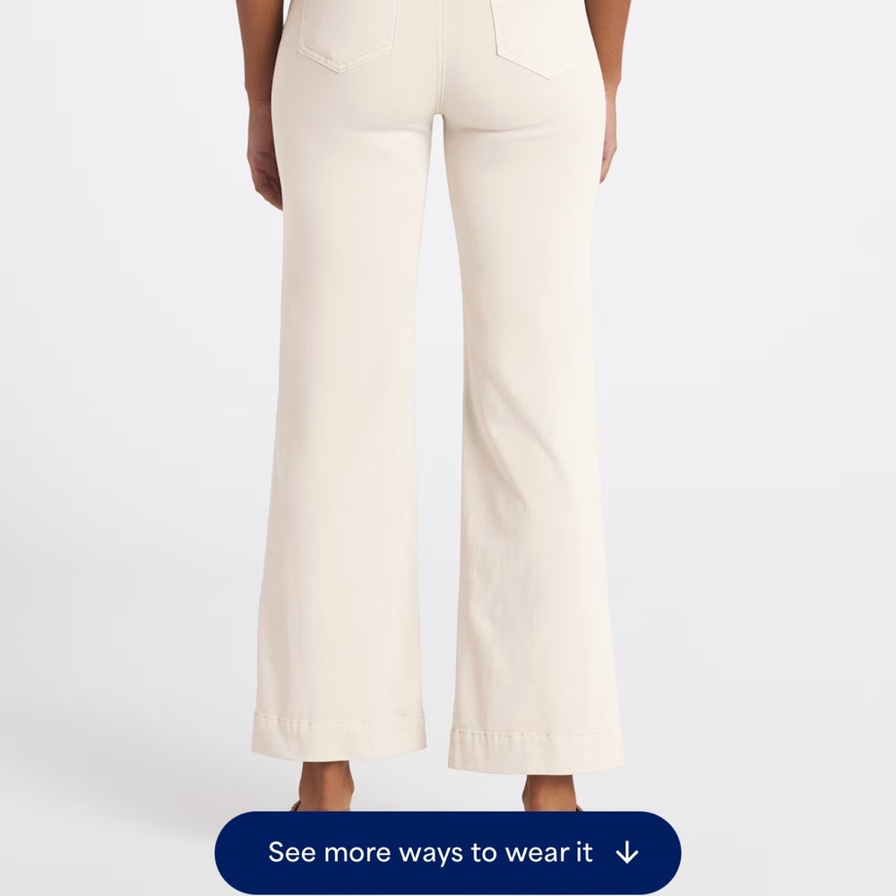 Tribal Comfort Stretch Wide Leg Pant PETITE